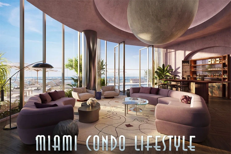 Miami Tropic Residences Lounge