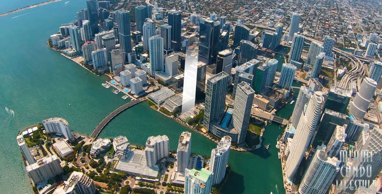NOBU Brickell Nobu Brickell Aerial