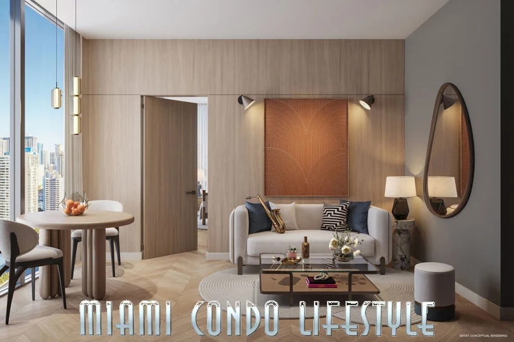 One W12 Residences Living Room