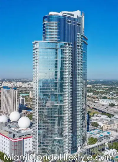 Paramount Miami Worldcenter, 851 NE 1st Avenue, Miami, Florida, 33132