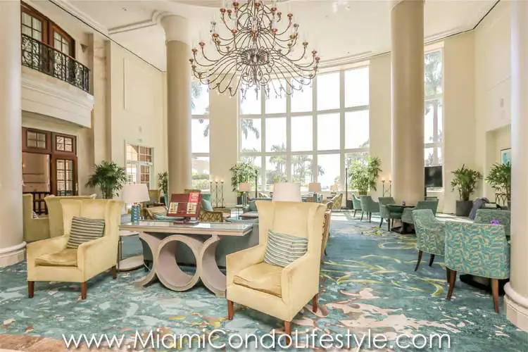 Ritz Carlton Key Biscayne Residences Lobby