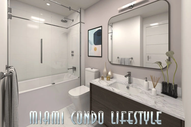 Roble One Coconut Grove Baño