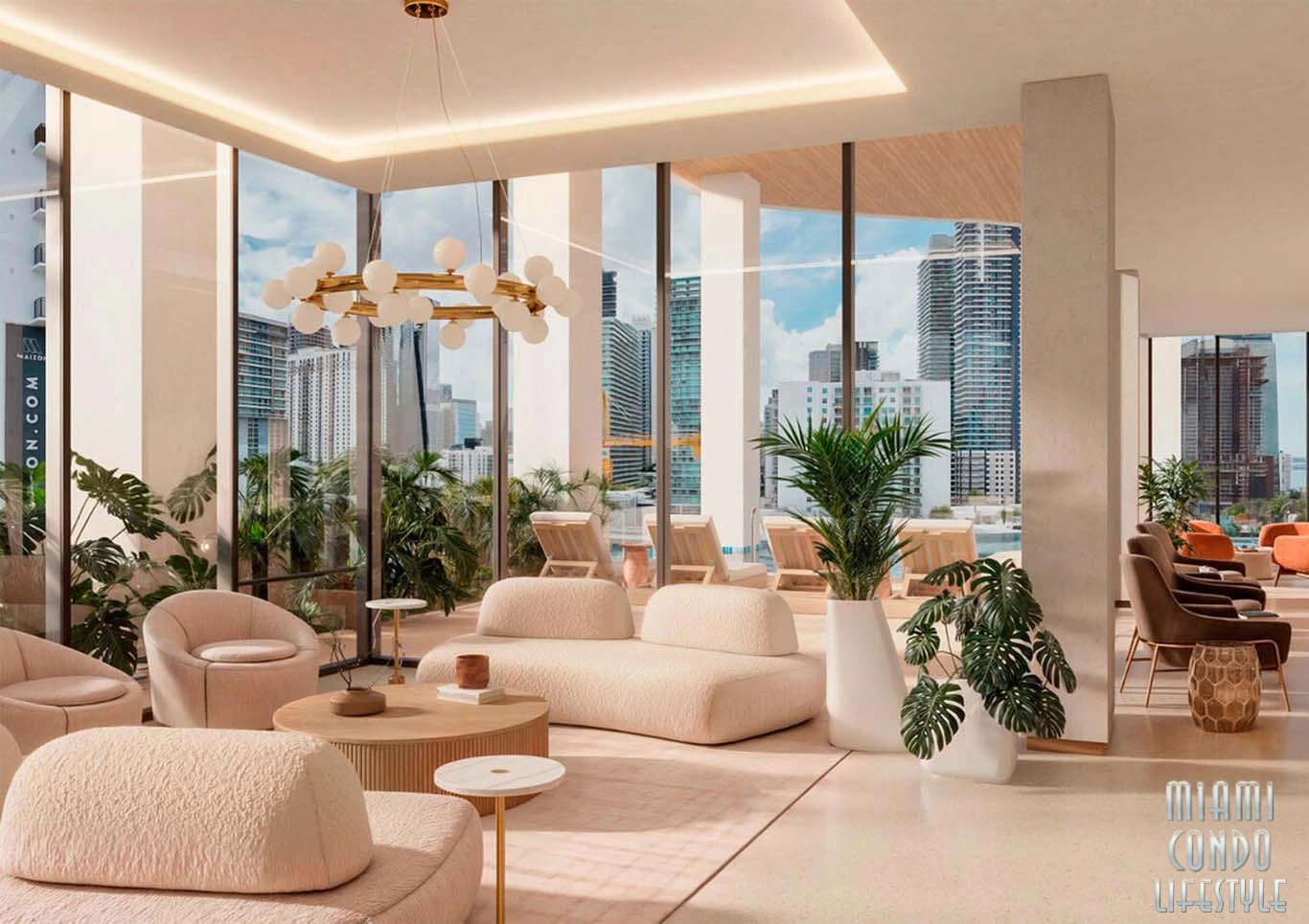 Season One Brickell Season One Residences  Lounge