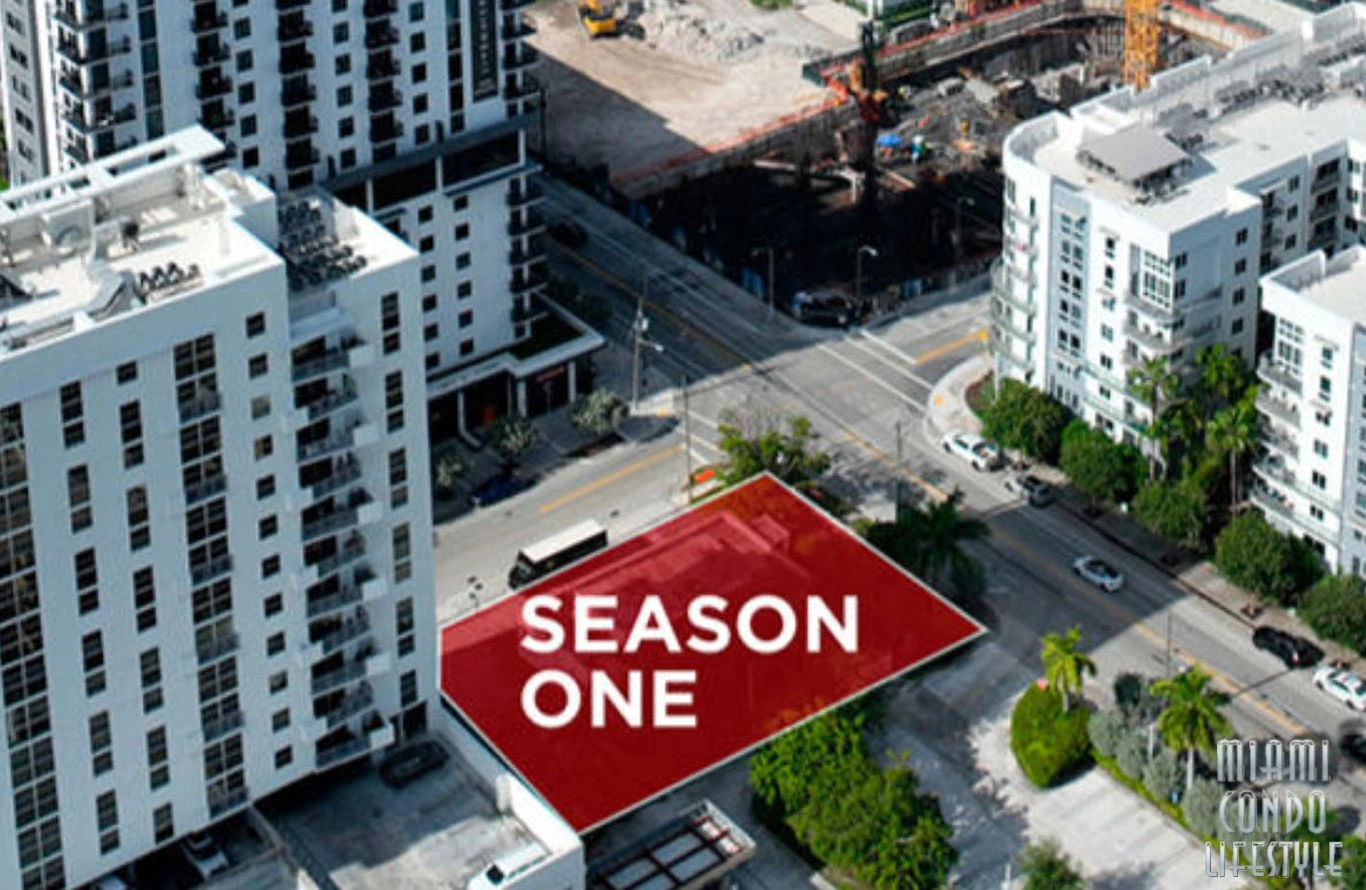 Season One Brickell Season One Residences Aerial