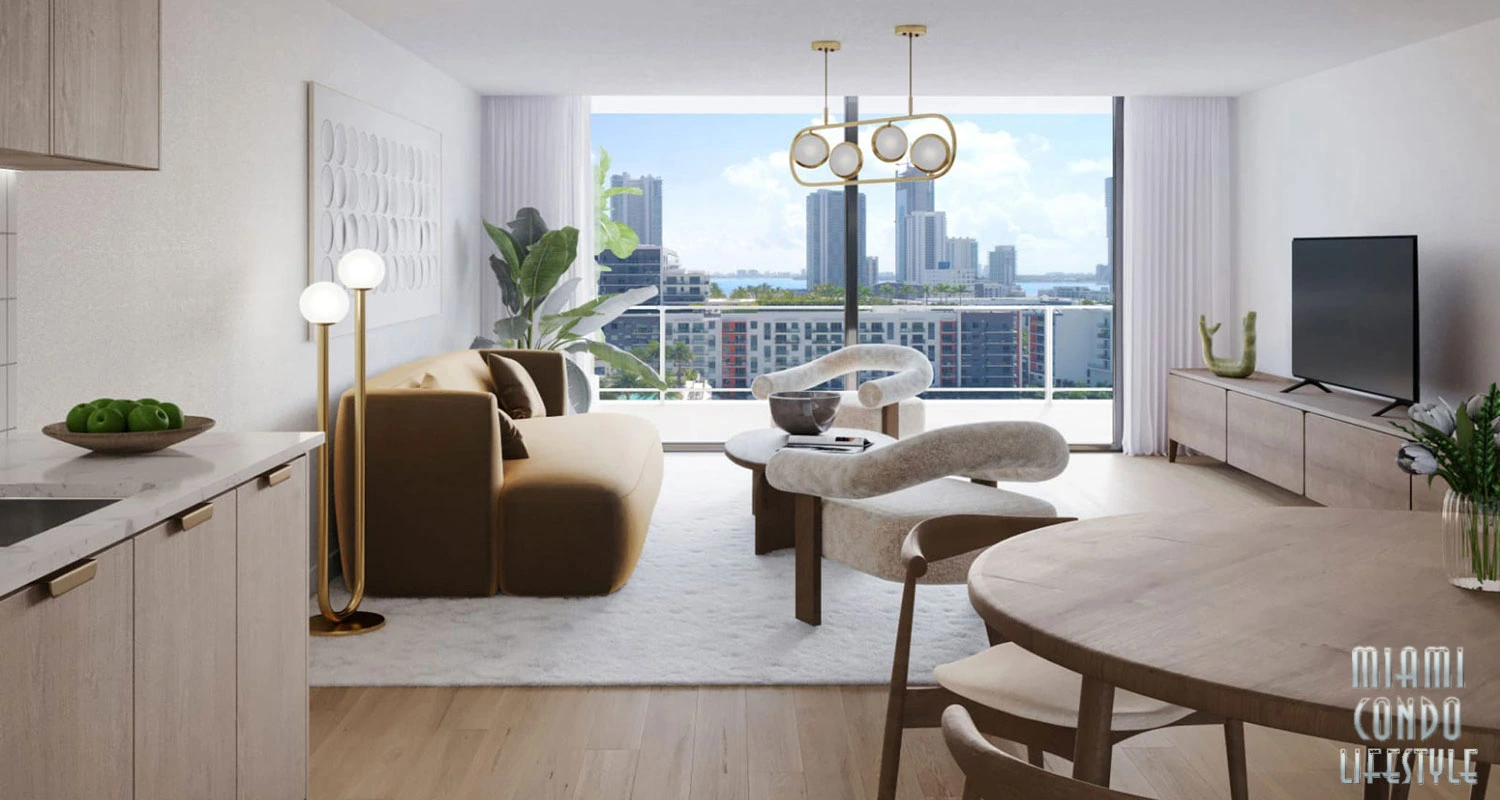 Standard Residences Standard Edgewater Living Room