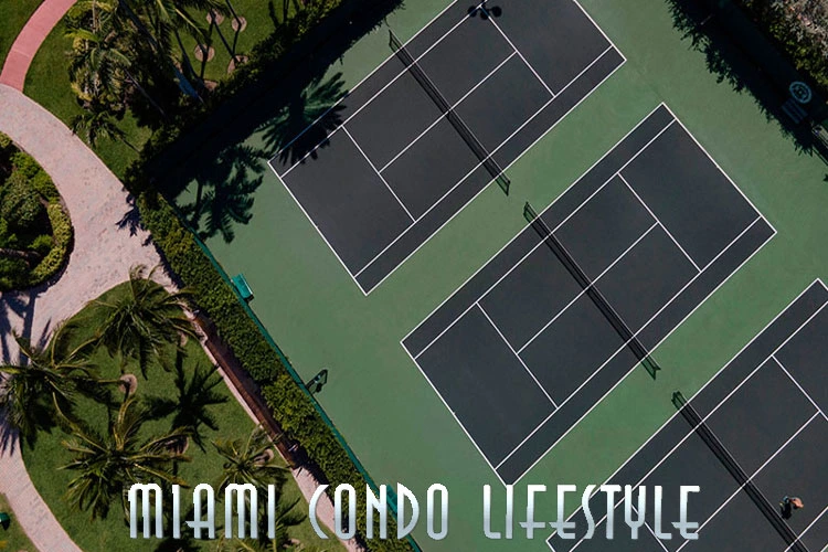 Surf Row Tennis Court