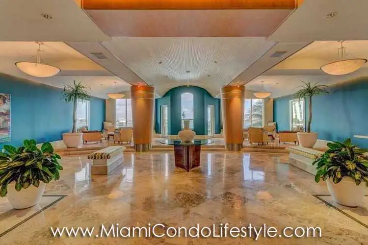 One Tequesta Point Lobby