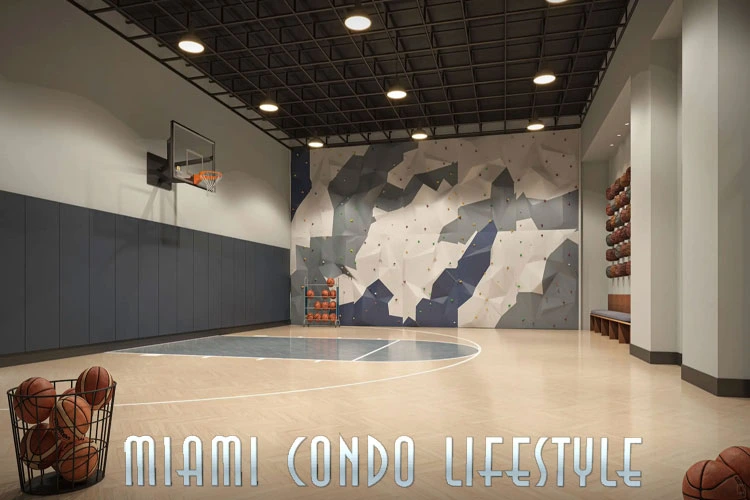Viceroy Aventura Cancha de basketball