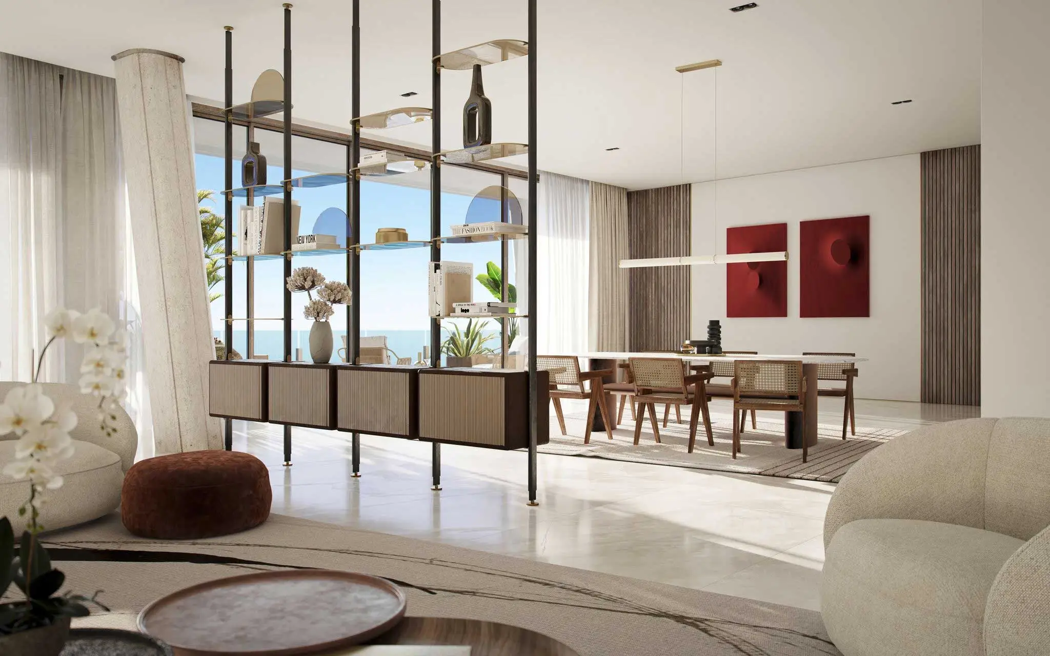 Vita at Grove Isle Living Room