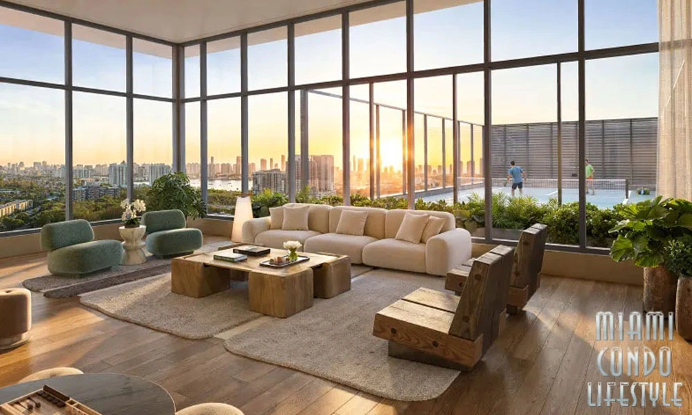 The William The William Residences North Miami lounge