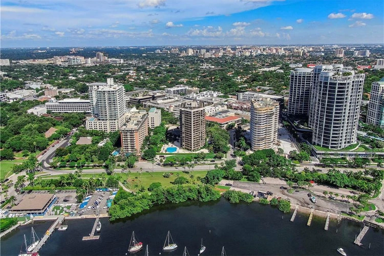 Yacht Harbour Aerial